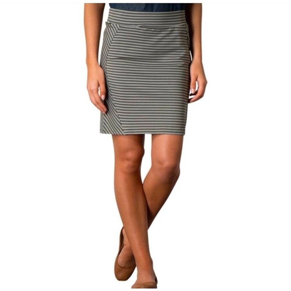 Toad&Co Transita Striped Mini Pencil Skirt Sz. S